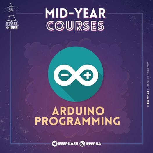 IEEE Mid Year Courses - Arduino