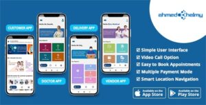 WeCare online doctor mobile app - Main poster WeCare online doctor mobile app - Main poster