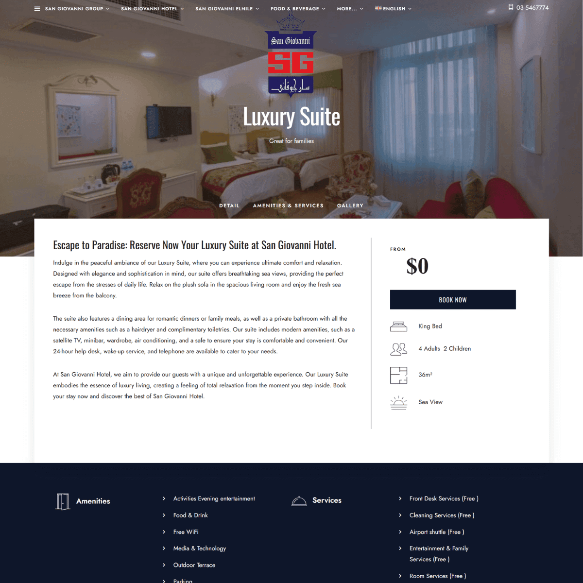 San Giovanni - Suit page