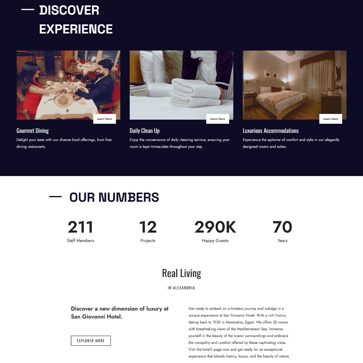 San Giovanni - About page